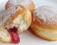 Donuts (Hot, Strawberry Jam, Fresh)