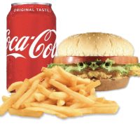 Combo burger  the lot (chicken)