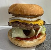 beef burger the lot