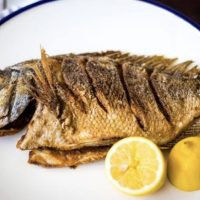 Whole Fish ( barramundi 600 g) FRIED
