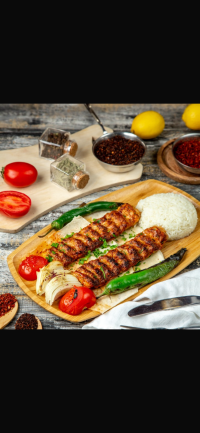 2 skewers meal BBQ  ( kafta & shish tawook)
