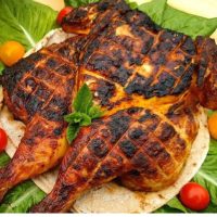 BBQ whole chicken